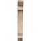 Ekena Millwork Legacy Slat Smooth Bracket, Douglas Fir, 3 1/2"W x 16"D x 28"H BKT04X16X28LEC06SDF - alternate 3